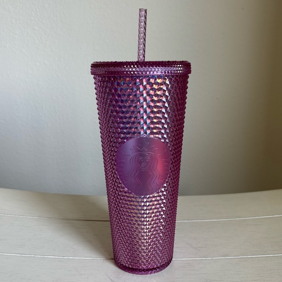 Starbucks Other - NEW! Limited Edition Disneyland Starbucks 24oz Studded Purple Iridescent Tumbler
